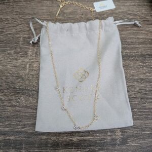 Kendra Scott Gold Necklace with Star Accents